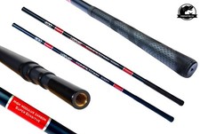 Kescherstab 3m 4m teleskopierbar Kescherstange Karpfenkescher Kescherstock