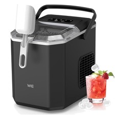 Eiswürfelmaschine Kleine Eiswürfelbereiter mit Schaufel 1,3 Liter Wassertank ...