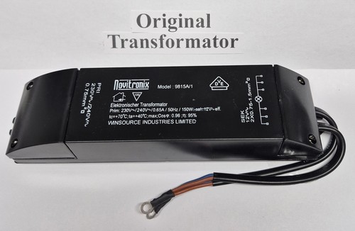 Novitronix halogentrafo modell - novitronix,