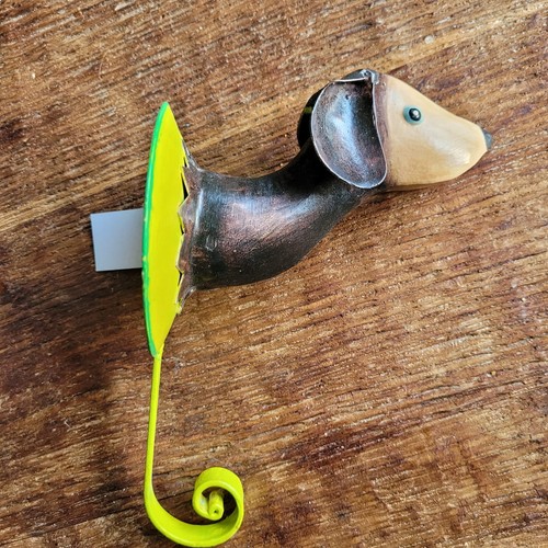 Metall haken hund vintage - metall,