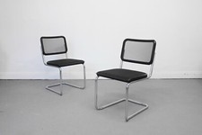 1/8 Thonet S32 N Schwarz Chrom