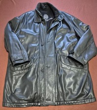 Hochwertiger Leder Mantel