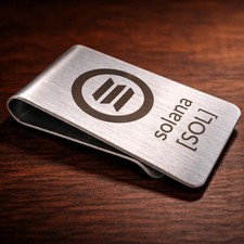 Geldklammer Geldclip Edelstahl