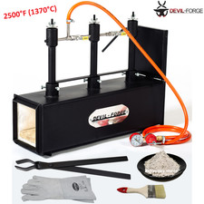DEVIL-FORGE DFPROF3+1D Schmiedeofen Schmelzofen Gasofen Gasbrenner Propangas