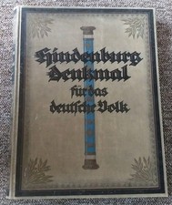 Hindenburg Denkmal für das