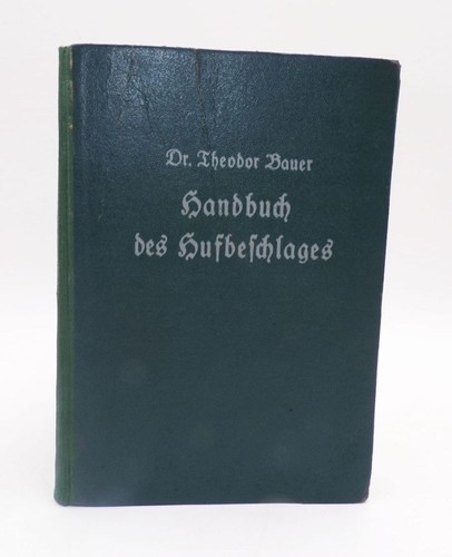 Handbuch des hufbeschlages - handbuch,