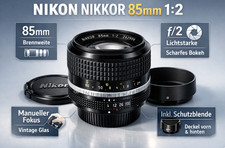 📷 Nikon Nikkor 85 mm 1 : 2