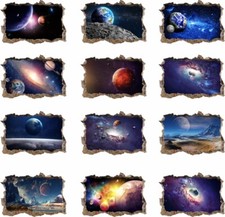 140cm STICKER 3D Wandtattoo