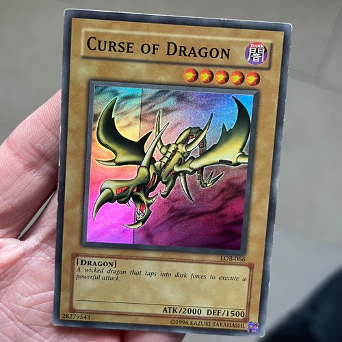 Yugioh curse dragon lob 066 - curse, lob-066