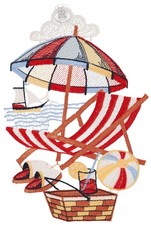 Fensterbild Maritim Spitze