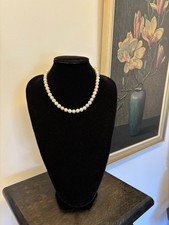 Echte Perlenkette Vintage Kurz