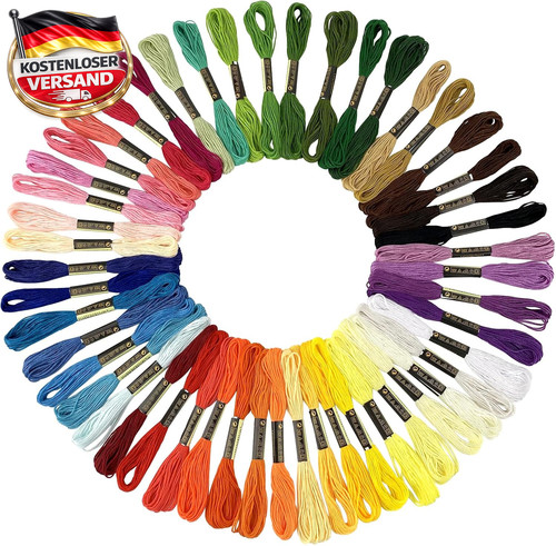 Stickgarn set farben für - stickgarn,