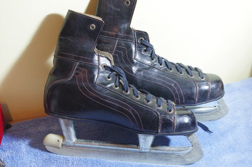 Vintage alte schlittschuhe - vintage,