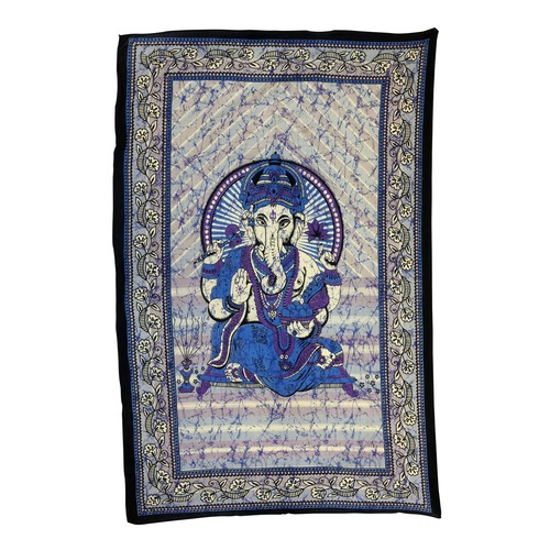 Tagesdecke wandtuch ganesha - wandtuch,