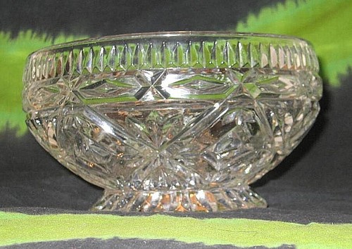 Chuncky glas obst schale - 8",