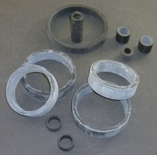 Gummi satz für - trapezgabel,