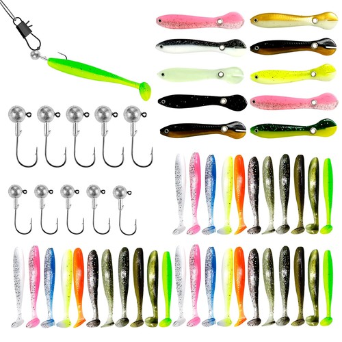 Angelköder set gummifische - angelköder,