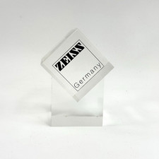 Zeiss Acryl Aufsteller Reklame | Germany | Vintage Werbedisplay Sammler Deko RAR