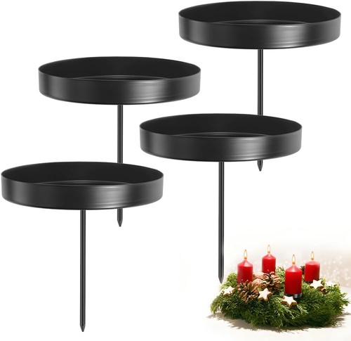 Kerzenhalter adventskranz 4er - kerzenhalter,