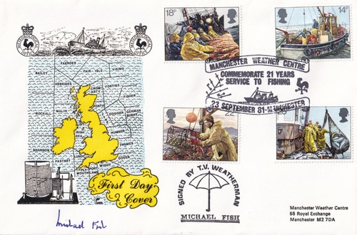 Fdc signiert von michael - fdc,