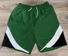 Herren Shorts Sporthose Kurze Hose Grün Weiß Schwarz Größe S