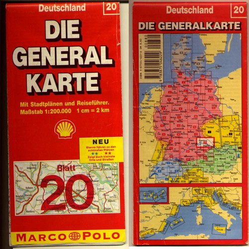 Faltplan deutschland die - deutschland,