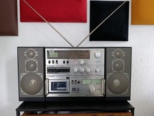 Telefunken HiFi Studio 1 M Ghettoblaster Boombox Radio Kassette AUX LINE IN