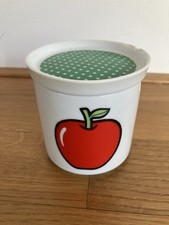 Keramik Marmeladedose mit