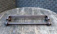 Handtuchhalter Nostalgie antikbraun Gusseisen Wand Landhausstil Bad Küche