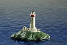 Leuchtturm mit kleiner Insel