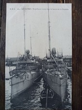 Russisches Kaiserliche Marine Zerstorer "Lovky"  und "Letucy" Postkarte.