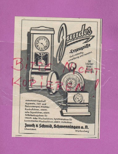Schwenningen werbung 1939 - schwenningen,,