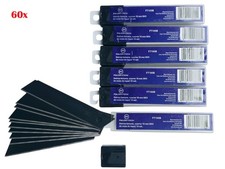 60x Abbrechklinge schwarz 18mm SK5 Cuttermesser Teppichmesser Ersatzklinge Cutte