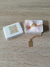 Halskette, Vergoldet, Sternzeichen Wassermann, aus Griechenland