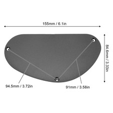 E-Gitarre Rückabdeckung