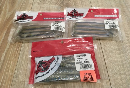Bass assassin elite shiner - shiner, 4"