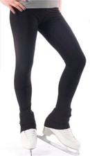 Eiskunstlauf Hose schwarz basic Thermo Leggings Größe M Modell 435/N