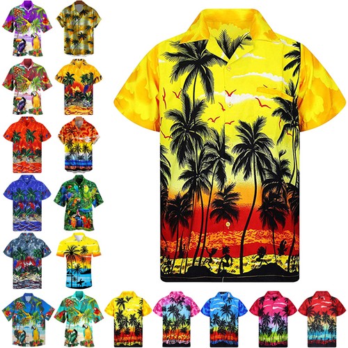 Herren stilvoll hawaiihemd - herren,
