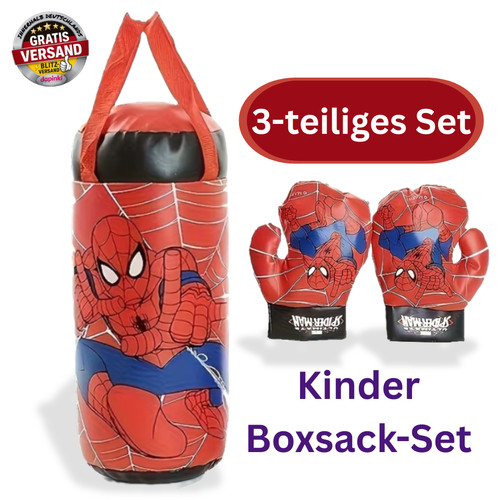 Spider man kinder boxsack set - kinder,