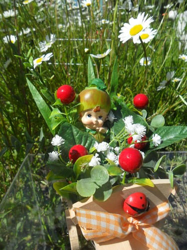 Figur gesteck niedlich - figur,
