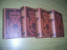 Schiller Sämtliche Werke 4 Bände Reclam Verlag Leipzig 1909