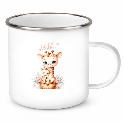 Tasse wunschname giraffe - giraffe, 2