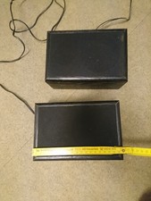 Kleine HiFi Boxen 2-Wege schwarz Stereo!! Voller Klang für die Größe!! 