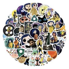 62x Coraline Sticker Set