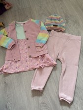 Mädchen Kleiderset Gr 92-