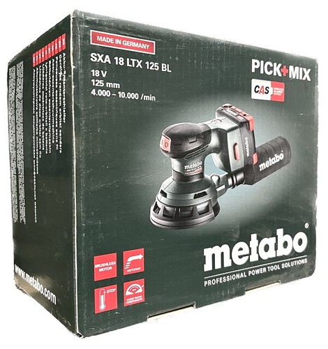Metabo sxa ltx 125 - ltx, bl