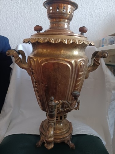 Samowar holzkohle russich - holzkohle,