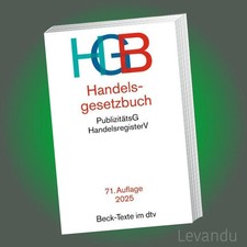 Handelsgesetzbuch - handelsgesetzbuch, (hgb)