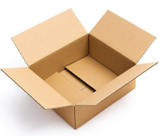 60x Stück KARTONAGE FALTKARTON KARTON - 360 x 310 x 120 mm - Weiß 1-wellig