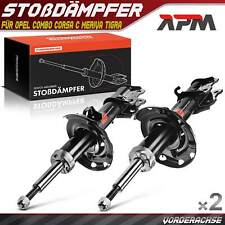 2x Federbein Stoßdämpfer Gasdruck Vorne für Opel Corsa C Combo Meriva Tigra